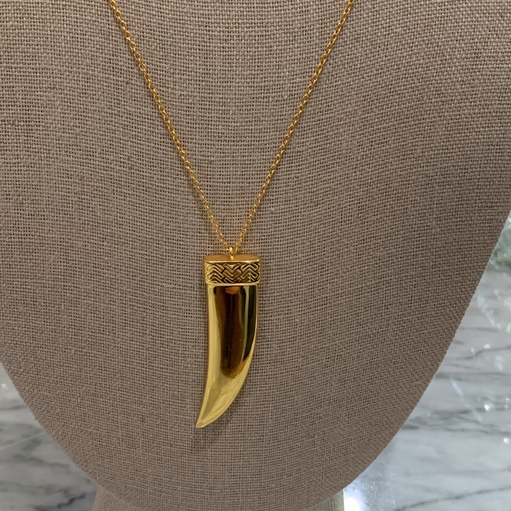 Gorjana Long Horn Necklace